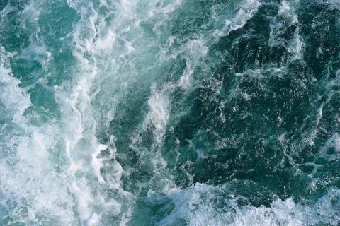 Waves from a Bird's Eye View Fotos de archivo
