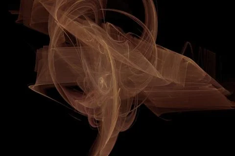 Waves on a black background Stock Photos