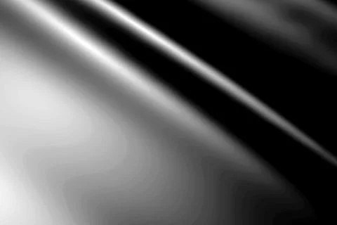 Waves of black cloth. Stock Illustration