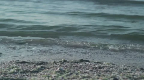 Waves of the Black Sea . Video stock 52370364