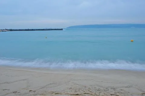 Waves by the Black Sea Stock Photos