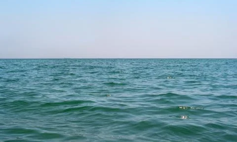 Waves of black sea Stock Photos