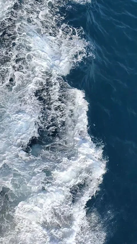 Waves of the Blue Sea 動画素材 243518026