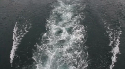 Waves from boats 스톡 동영상 29331143