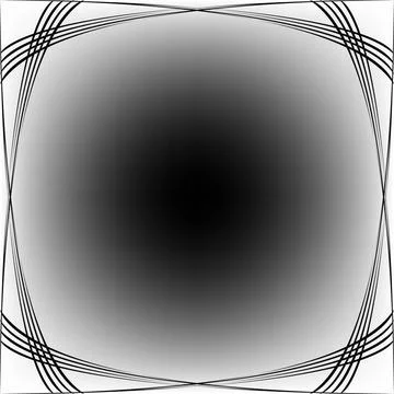 Waves border black on white waves border, vector art illustration; more dr... 写真素材