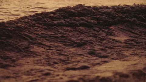 Waves from the bow of the ship Stock Footage 228786924