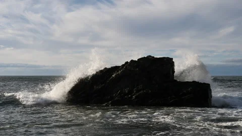 Waves breaking Vidéo 147353543