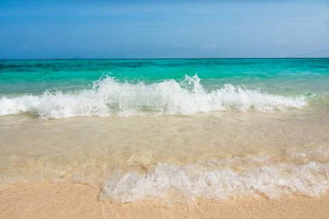 Waves breaking Stock Photos