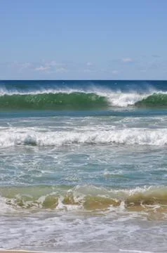 Waves Breaking Stock Photos