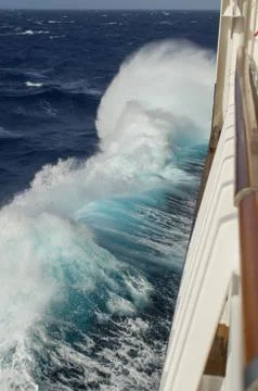 Waves breaking Stock Photos