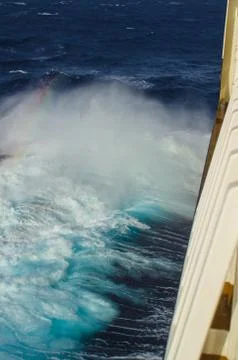 Waves breaking Stock Photos