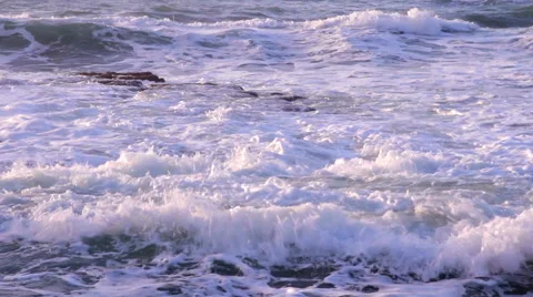 Waves breaking on the reef Stock-Footage 44880149