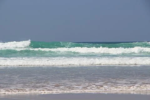 Waves in Brittany Stock Photos