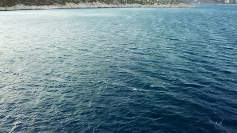 Waves in a calm sea Stock Footage 239159820