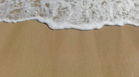 Waves at a caribbean beach Stock Footage 44301187