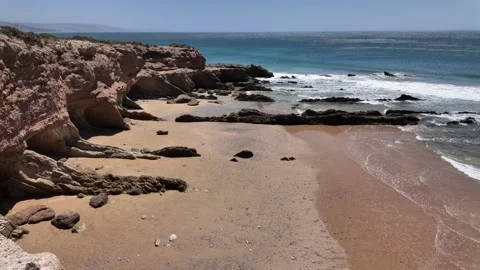 Waves Caves Stock Footage 333583677