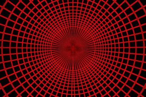 Waves Circles Design Stock Illustration