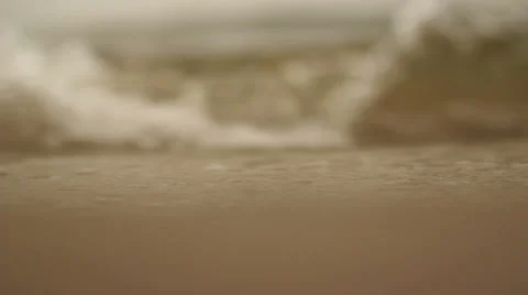 Waves Close Up Stock Footage 25925246