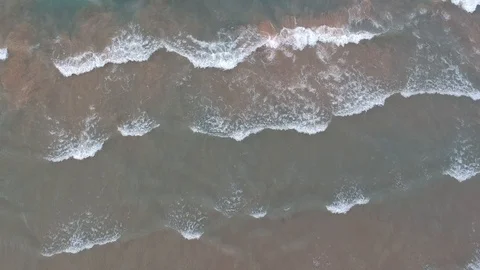 Waves close up Stock Footage 89986518