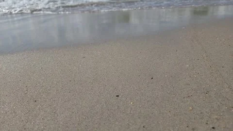 Waves closeup Stock Footage 283417347