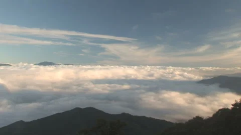 Waves of Cloud Stock Footage 332757003
