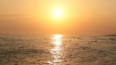 Waves on coast beach Stock Footage 130431942