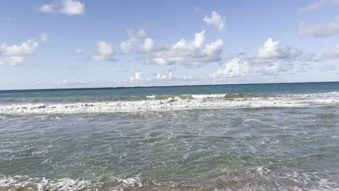 Waves collide Stock Footage 165082864