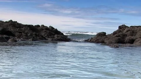 Waves Coming at You Stock Footage 9516531