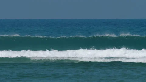 Waves on Coral Reef Stock Footage 145424532