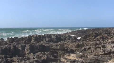 Waves crash Stock-Footage 61396744