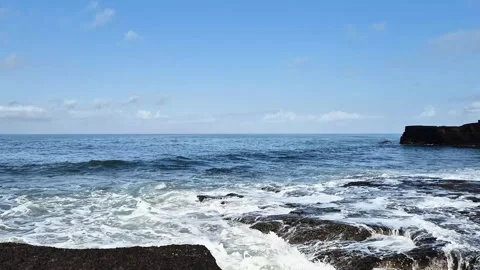 Waves crash Stock Footage 297547476