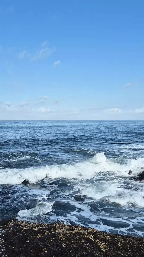 Waves crash Stock Footage 297547570