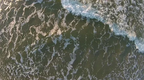 Waves Crashing Aerial 動画素材 54257717