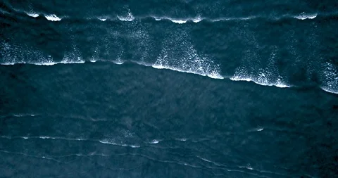 Waves crashing by the beach. Video stock 92241336