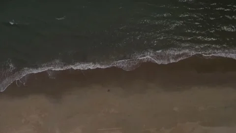 Waves Crashing On Beach Stock Footage 230757430