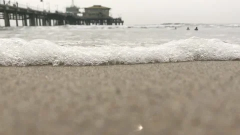 Waves Crashing on Camera Stock Footage 139252002