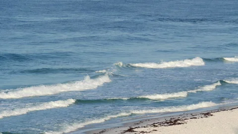 Waves crashing on Florida beach Stock Footage 309069971