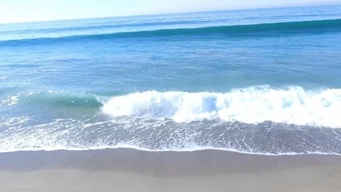 Waves Crashing Stock Footage 85486472