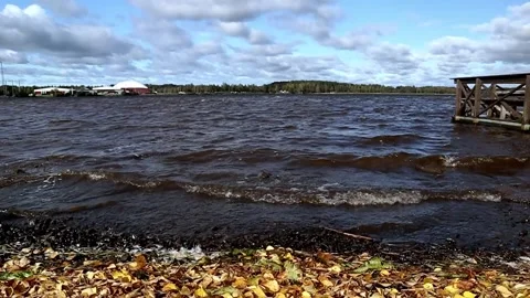 Waves crashing in Stock Footage 250476814