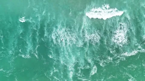 Waves Crashing Stock Footage 285669897