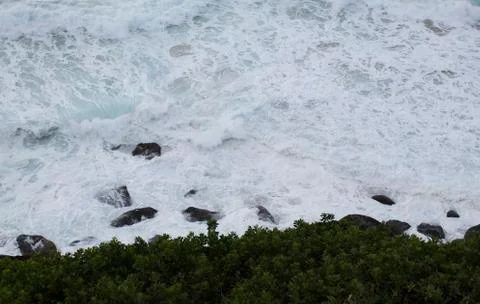 Waves Crashing Stock Photos