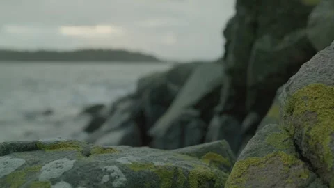 Waves Crashing On Rocks Video Stock Footage 273565028