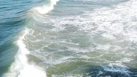 Waves crashing In The Water Stock Footage 231715304