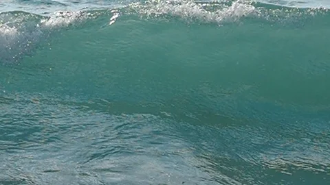 Waves crushing, beach Stock Footage 118377825