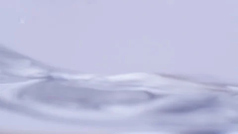 Waves in a cup Slow Motion Stock Footage 93756951