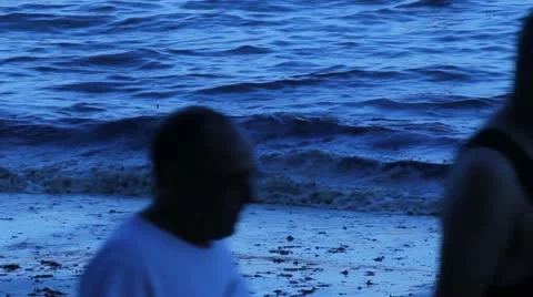 Waves Dancing   (HD) Stock Footage 12604160