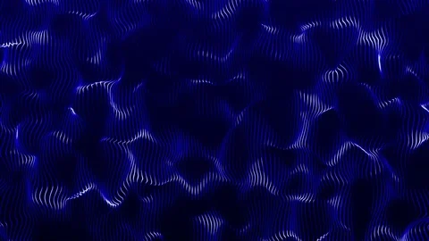 Waves, dark blue curves. Stock Footage 77641915