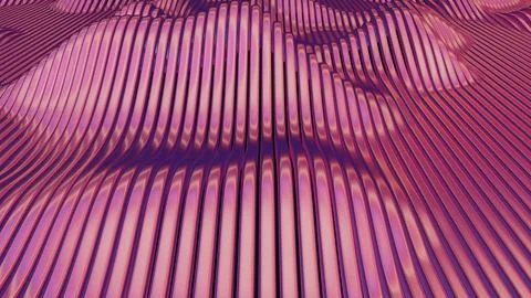 Waves of dynamic waveforms with effects, creating a visually rhythmic and har Stock Illustration