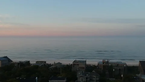 Waves in Fire Island Video stock 127474339