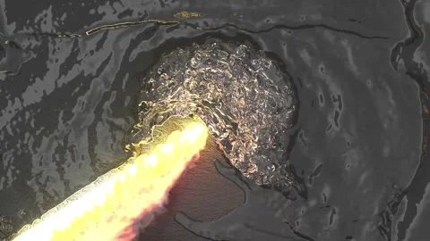 Waves of flowing water background Stock Footage 143469628